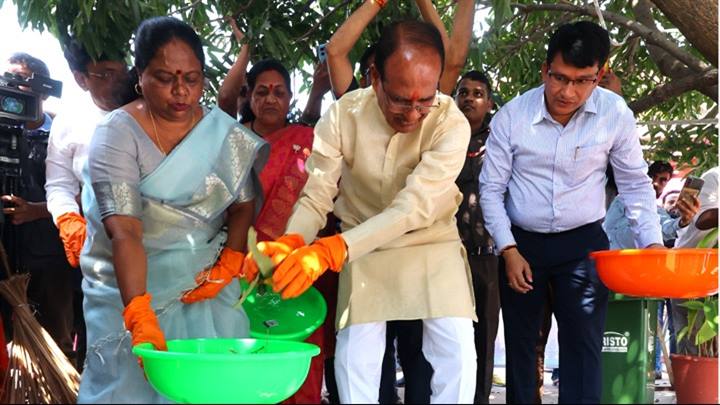 जहाँ स्वच्छता वहीं ईश्वर - मुख्यमंत्री श्री चौहान